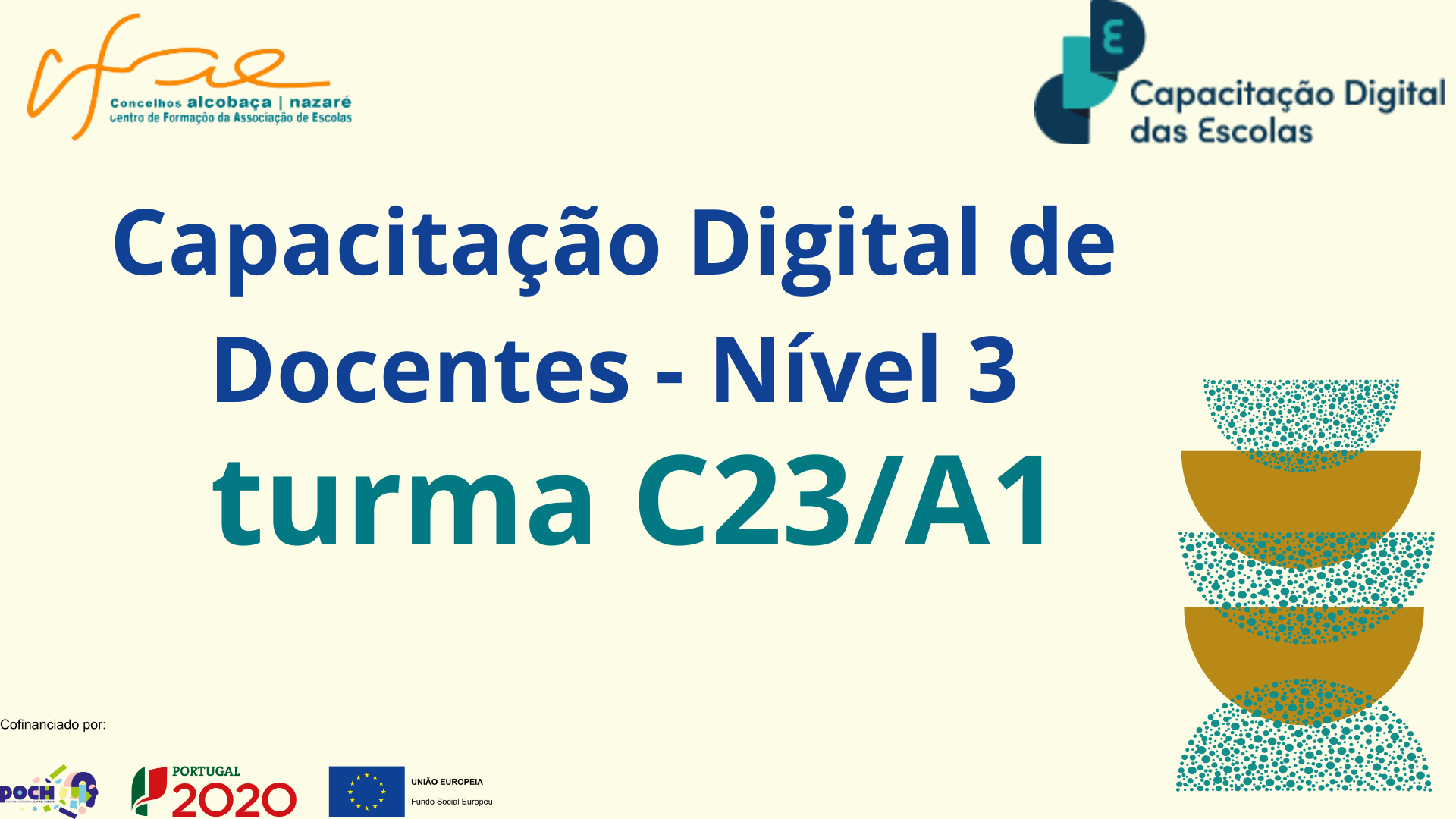 Capacitação Digital de Docentes - Nível 3 - Turma C23/A1